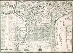 The New Plan of the City of Philadelphia and its Environs, 1802 by American School